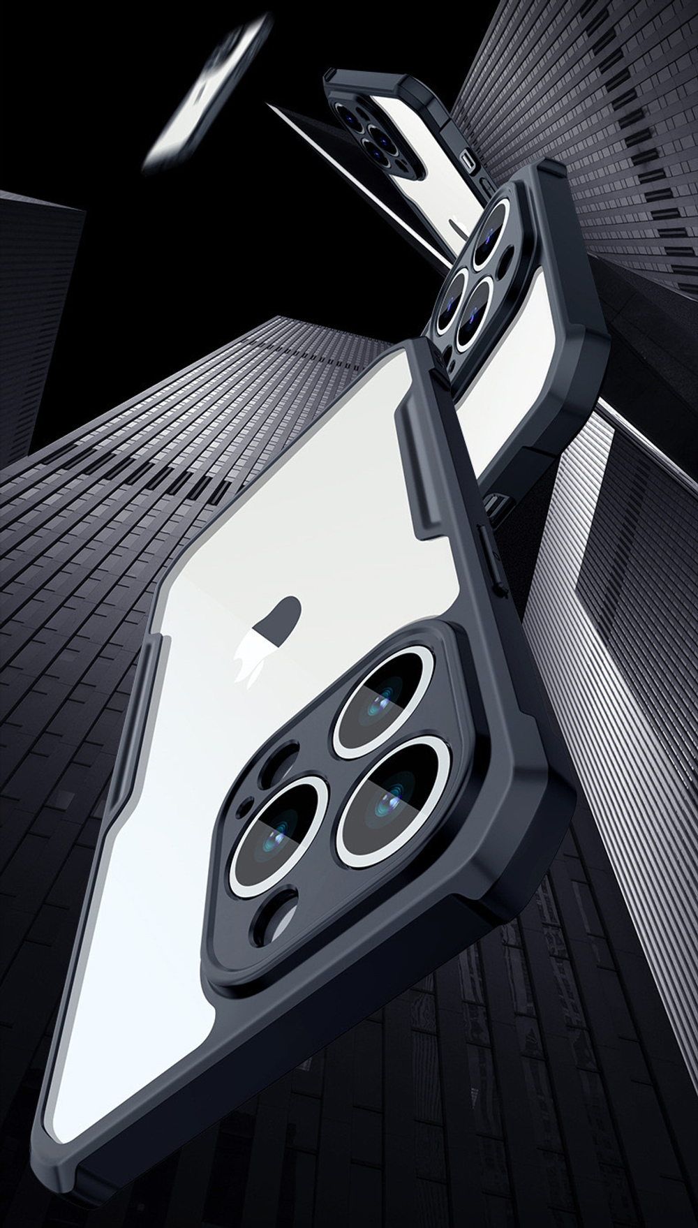 Чехол на Apple iPhone 15 Pro Max противоударный с усиленными углами