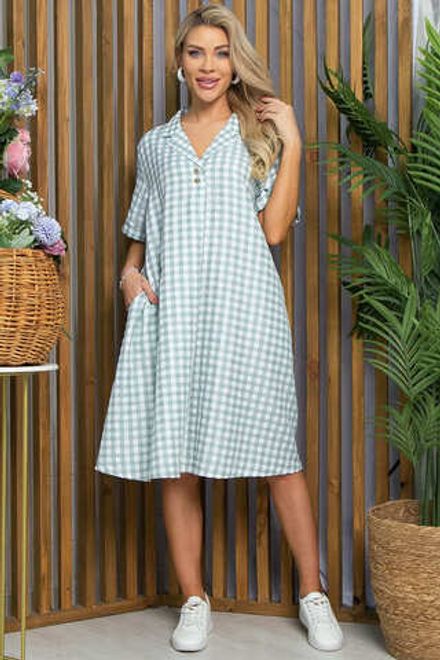 Платье Нежный бриз (мята) П13432-2М LT Collection