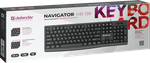 Клавиатура USB Defender Navigator HB-138