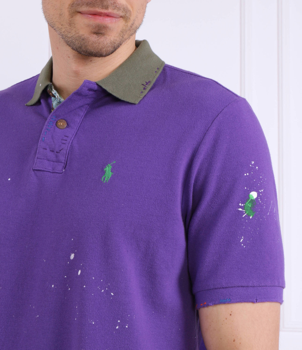 Поло POLO RALPH LAUREN - фиолетовый(710904455)
