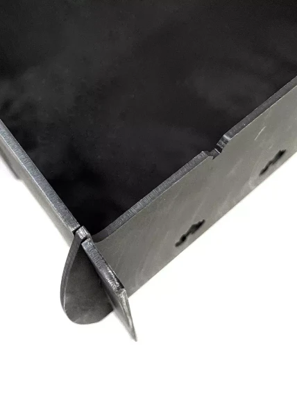 Разборный мангал трапеция премиум (3мм)