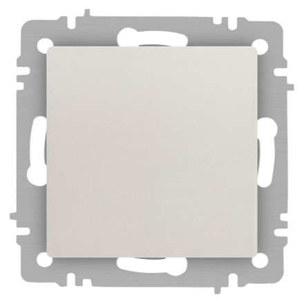 Переключатель Intro Accent 6-103-06 , 10А-250В, IP20, СУ, AL/CU, перламутр