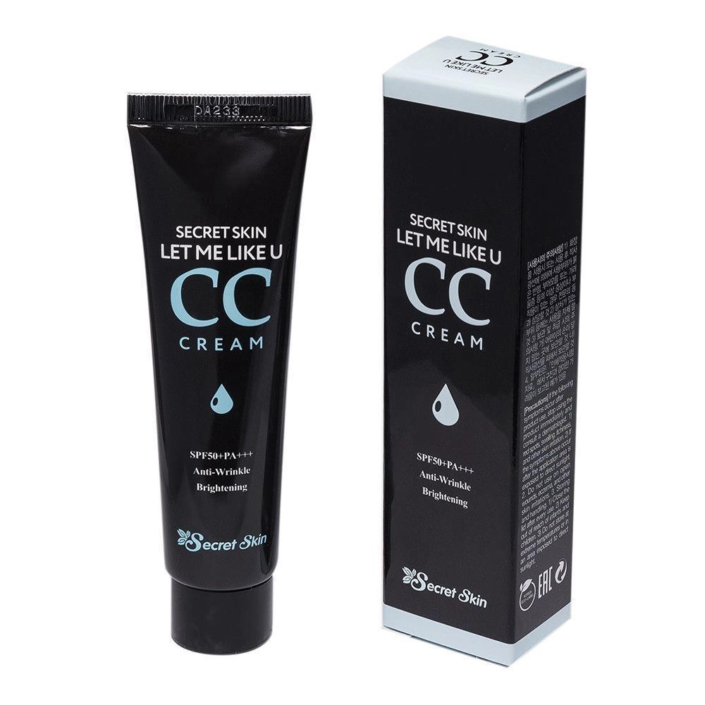 Тональный крем тонирующий увлажняющий Secret Skin Let my like u SPF50+ PA+++ CC Cream 30 мл