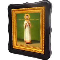 Тимофей Мавританский священномученик диакон. Икона на холсте.