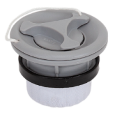 Клапан воздушный для надувных лодок Bravo 2005 SUP серый с защитной сеткой