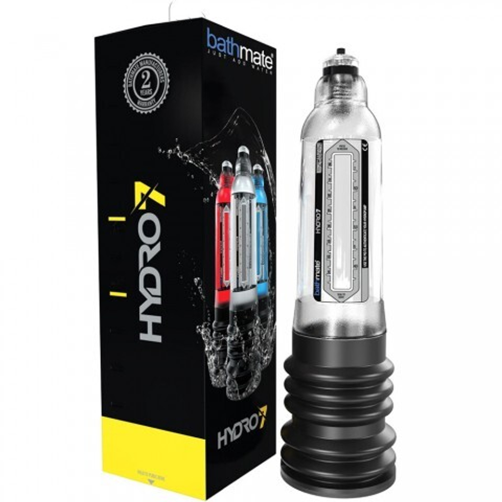 Гидропомпа Bathmate HYDRO7 CRYSTAL, прозрачный