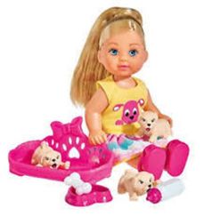 Kukla  Simba Evi köpəklər ilə 12 sm