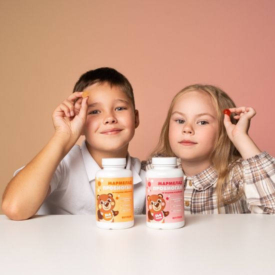 Мармелад "Пробиогам" со вкусом клубники