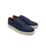 Кожаные кроссовки clay BOSS BLACK - темно-синий(50492965)