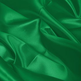 Ткань Атлас-сатин 67 г/м² 100% полиэстер шир.150 см  цв.зеленый