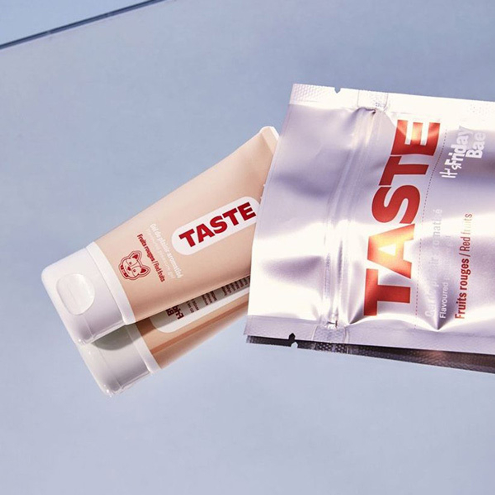 Смазка на водной основе со вкусом красных фруктов Friday Bae Taste 50мл