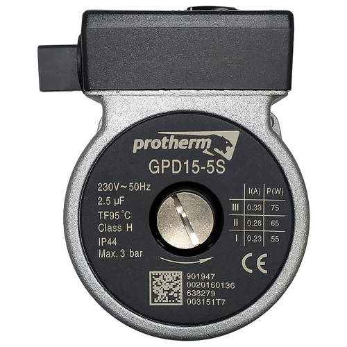 Двигатель насоса тип Grundfos, GPD 15-5S на Protherm Lynx, Ягуар, Леопард 0020119604