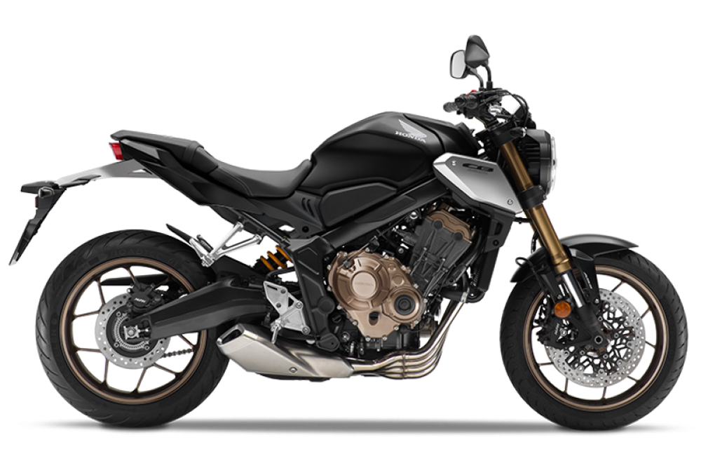 Мотоцикл Honda CB650R e-clutch черный