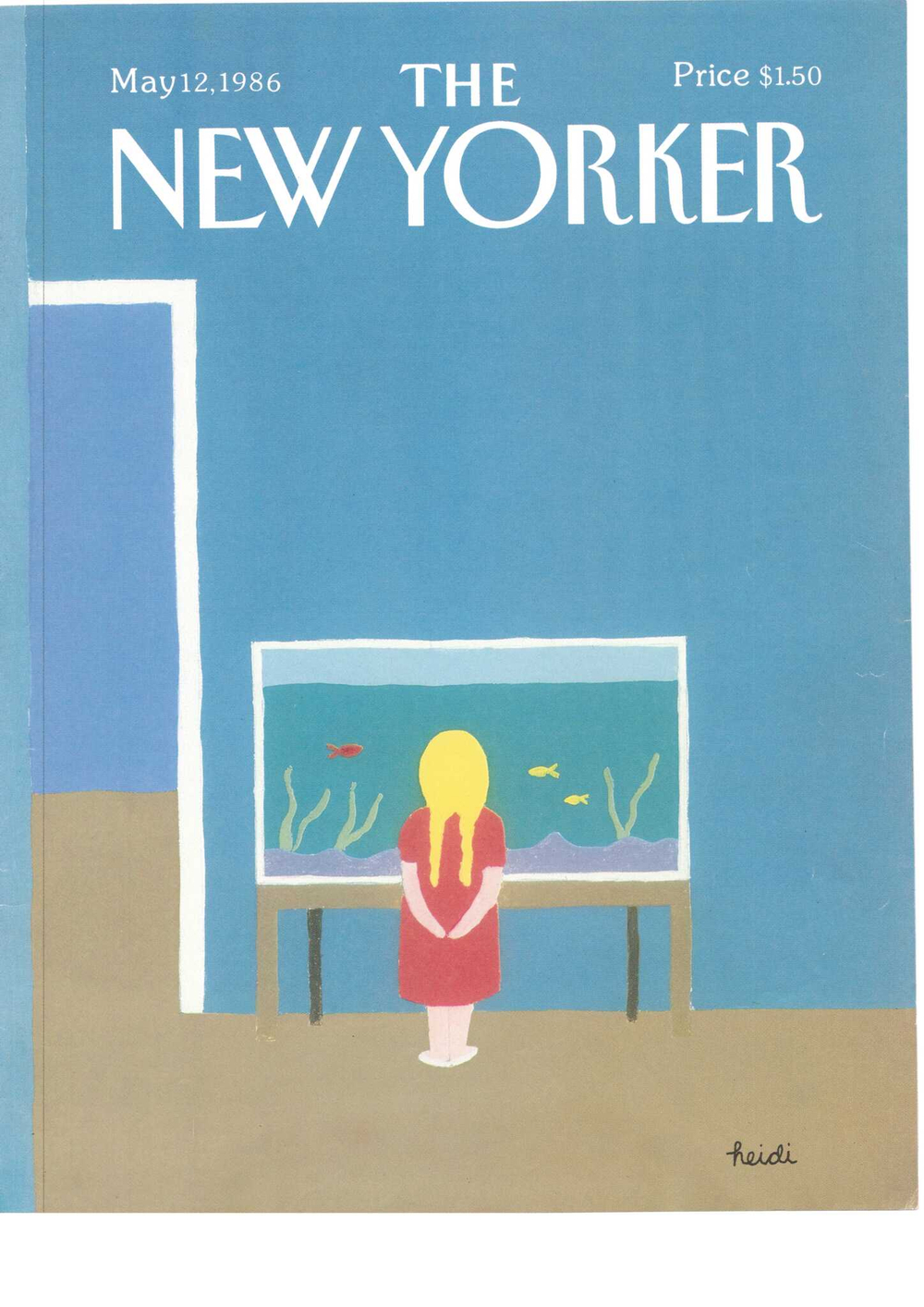 Журнал The New Yorker 12-05-1981, обложка