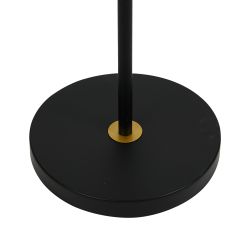 UML-T700 E27 BLACK Торшер напольный под лампу Е27. 40W. с регулировкой наклона. Механический выключатель. Черный. ТМ Uniel