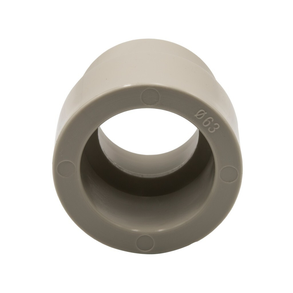 Муфта переходная 63/40 нар/вн EVER® plast  СЕРЫЙ (Россия)