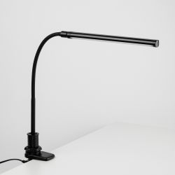 Настольный светильник ЭРА NLED-509-8W-BK светодиодный на струбцине черный