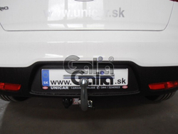 Фаркоп оцинкованный Galia K037C для Kia Rio III хетчбек/седан 2011-2017(паспорт и сертификат в комплекте)(без электрики)