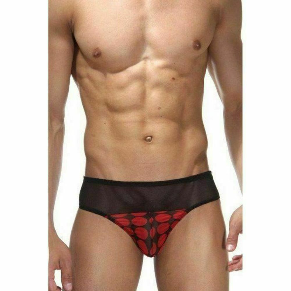 Мужские трусы тонги красные La Blinque LB15138