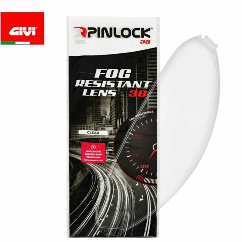 GIVI Пинлок для мотошлема Pinlock 30 Z2399R противотуманный