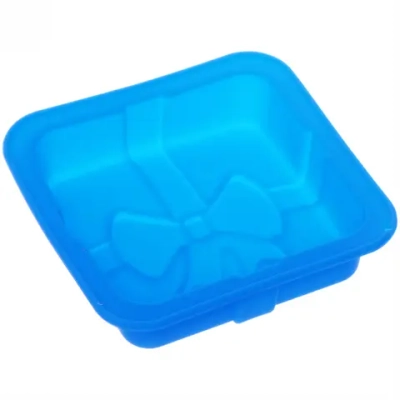 Форма силиконовая «Подарок» 12,5*12,5см