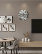 Настенные часы ручной работы подарочные из смолы