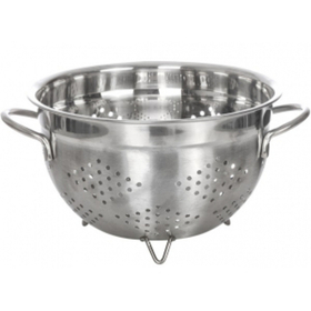 Дуршлаг d=220 мм. 4 л. h=140 мм. нерж. (63644, кт138)