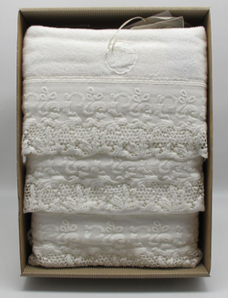 Набор полотенец 3 шт Arte Pura 4.880.PT 19 белый