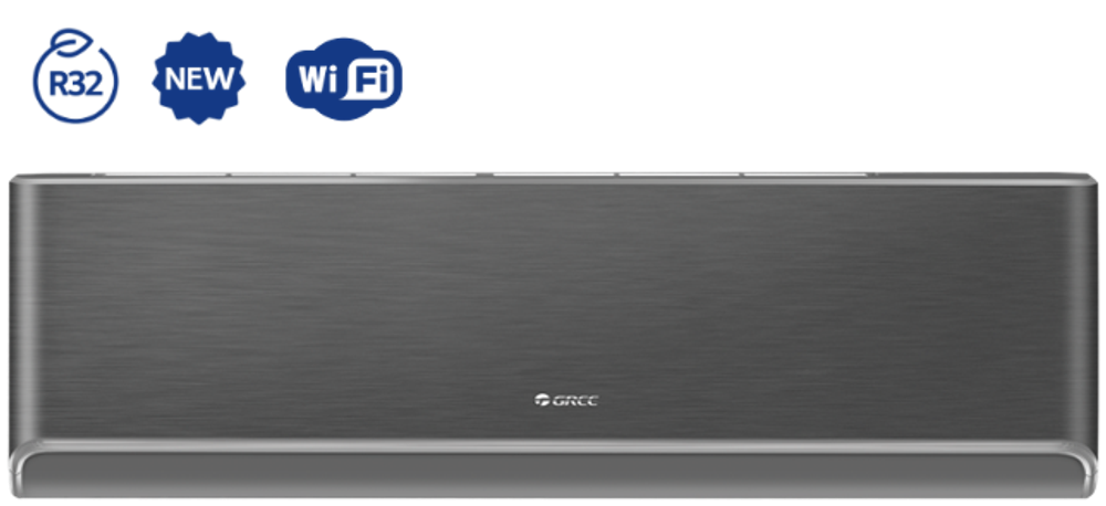 Сплит-система Gree AIRY inverter R32 (black) GWH18AVDXE-K6DNA1A