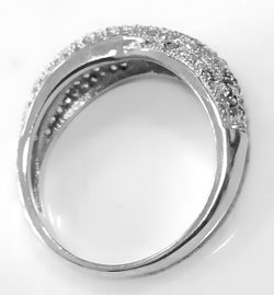 Ювелирное кольцо из серебра