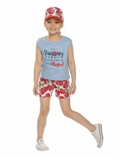 Комплект для девочек (98, Голубой) GFATH3120