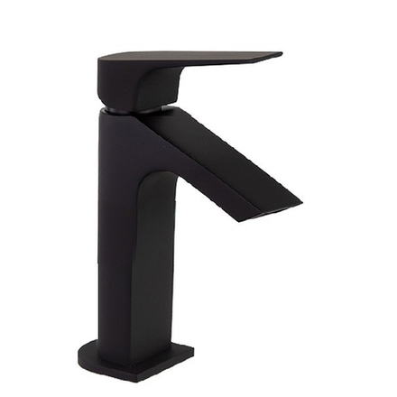 Смеситель для раковины с каскадным изливом URBAN CHIC 210101NM чёрный