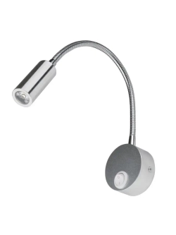 Бра светильник ULT-F21-3W/4000K IP20 SILVER