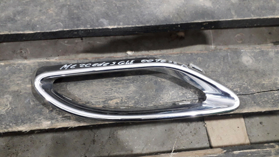 Накладка юбки заднего бампера Mercedes GLS (X166) 15-19 Б/У Оригинал A0008850274