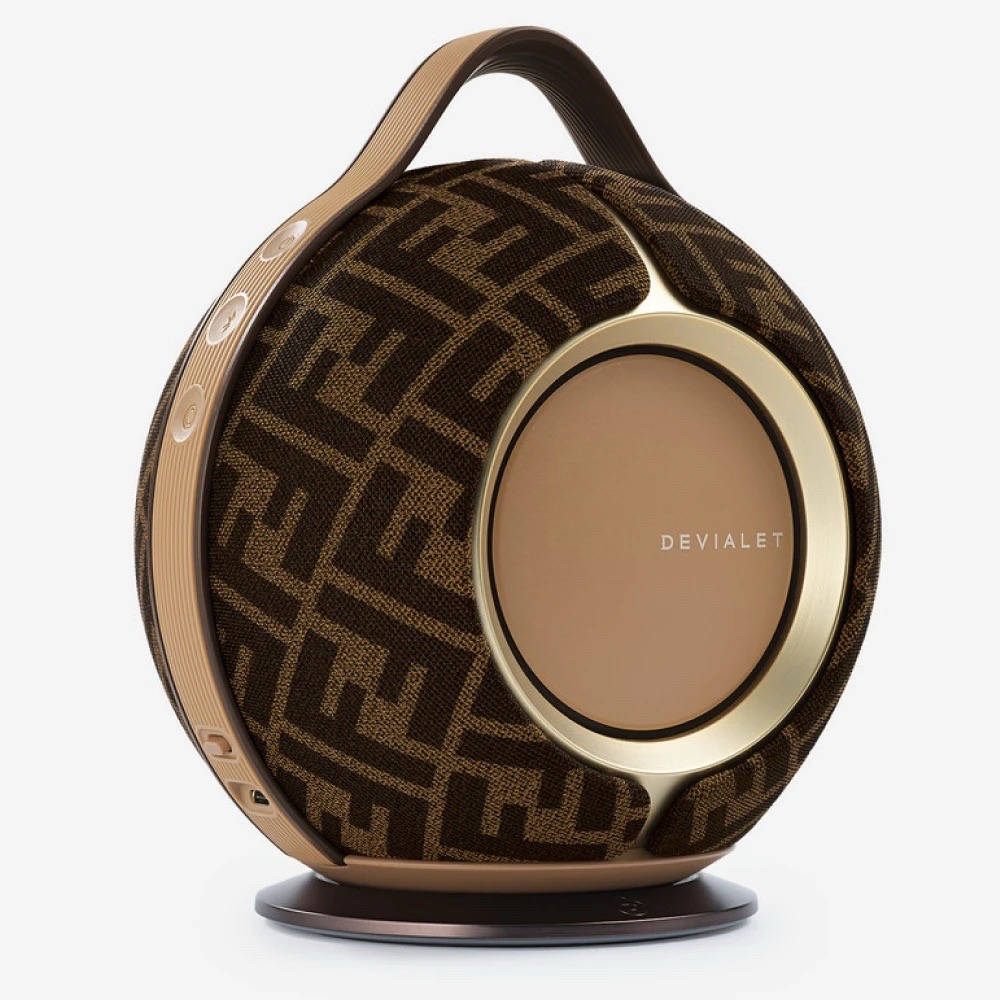 Акустика портативная Портативная колонка Fendi, Devialet Mania Tobacco Brown, Табак