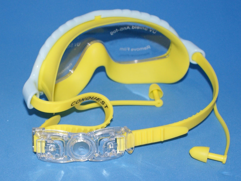 Очки для плавания BL-2102  (Жёлто-синие - ЖС)