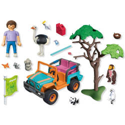Playmobil Animals & Friends Красочный внедорожник