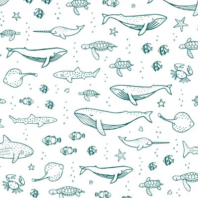 Подводный мир. Морские обитатели