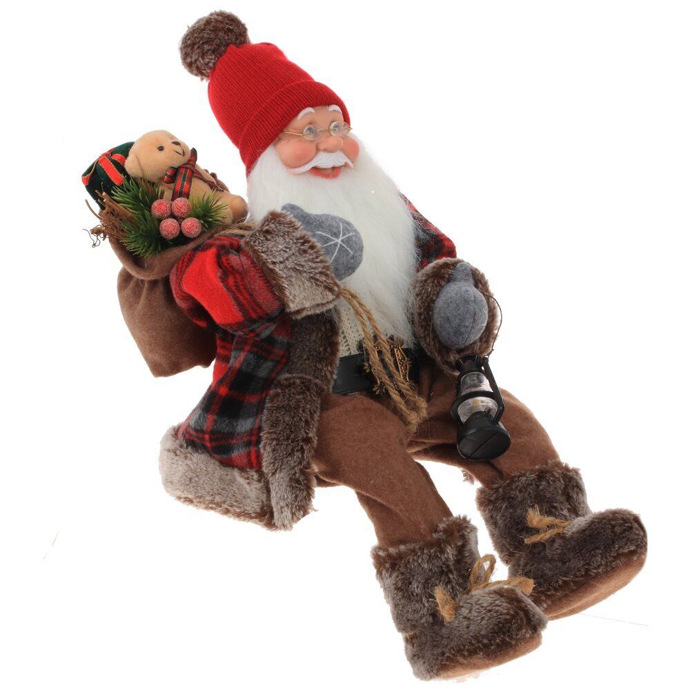 GAEM Дед Мороз, L24 W22 H47/41 см