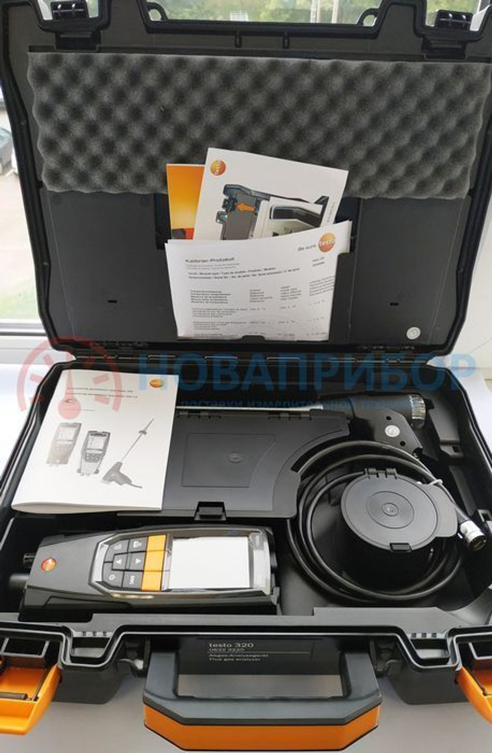 Газоанализатор testo 320 (комплект), Описание газоанализатора testo 320 (арт: 0563 3222)