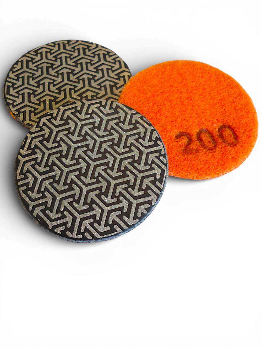 Алмазный круг для сухой и мокрой шлифовки (АГШК) Ø50мм, P200