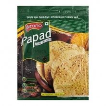 Лепешки индийские Папад с черным перцем Bikano 200 гр