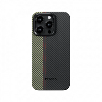 Чехол Pitaka Fusion Weaving MagEZ Case 4 для iPhone 15 Pro Max (6.7"), Overture, кевлар (арамид)