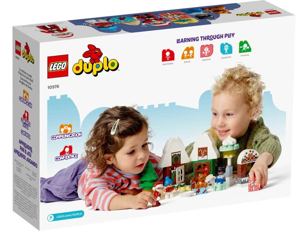 Конструктор LEGO Duplo 10976 Christmas Пряничный домик Санты