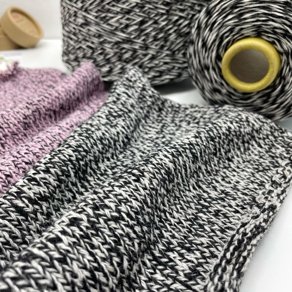 Бобинная пряжа меринос мулине меланж