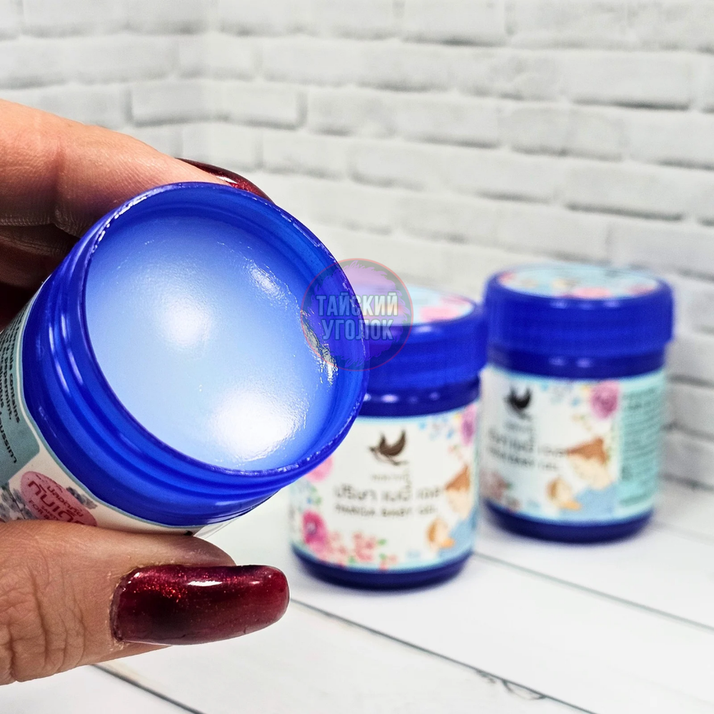 Гель бальзам Baby Balm Parisa растирка для детей от простуды, ушибов, гематом и укусов