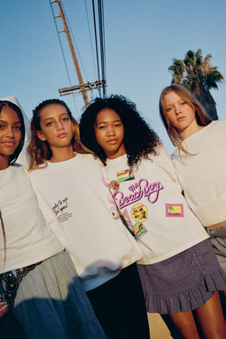 ZARA ФУТБОЛКА С ПРИНТОМ, БЕЛЫЙ