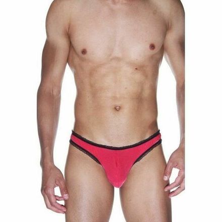 Мужские трусы тонги красные La Blinque LB15524