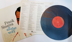 Винтажная виниловая пластинка LP Frank Sinatra All The Way (Japan 1976)
