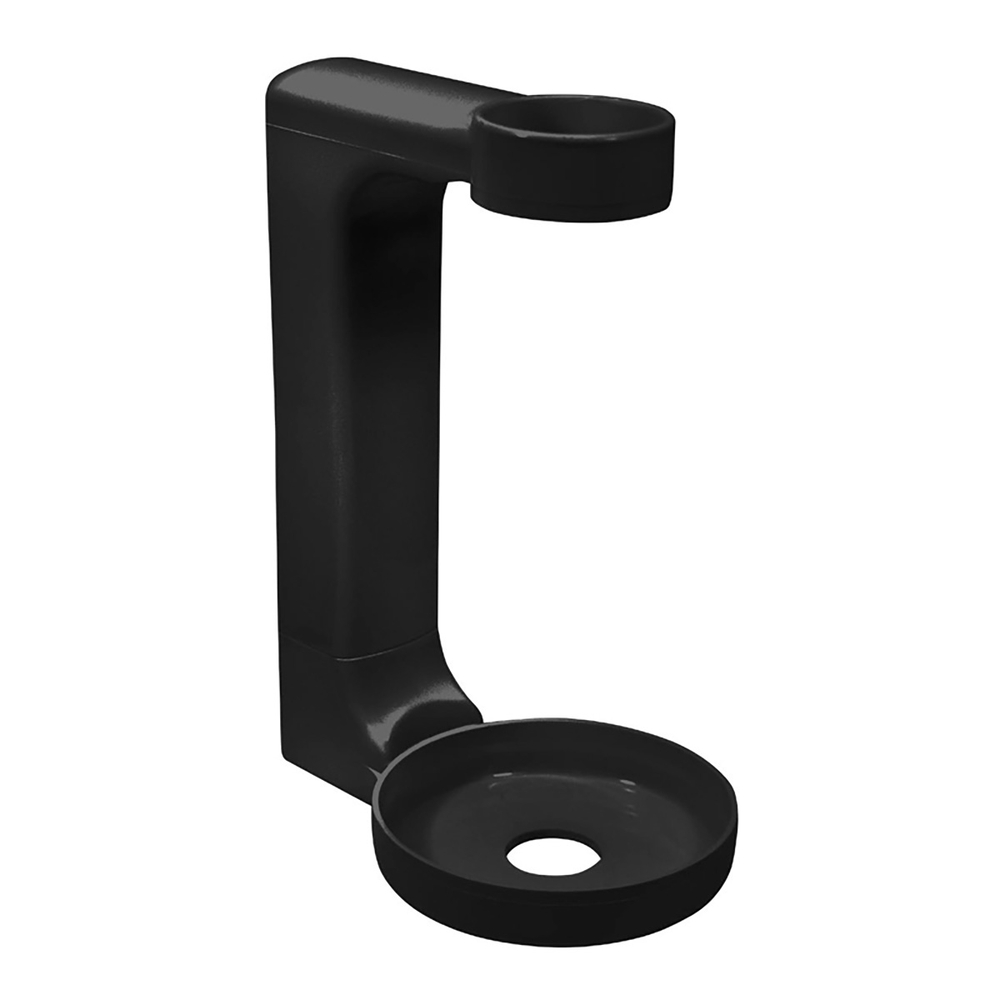 Настенный держатель диспенсера 500 мл, пластик чёрный